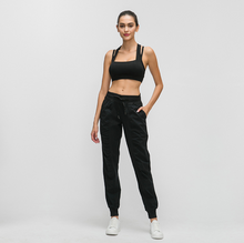 Load image into Gallery viewer, Woven pocket yoga pants